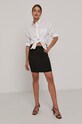 Vero Moda Spódnica jeansowa 10248000 czarny AA00