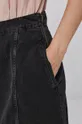 czarny Noisy May Spódnica jeansowa