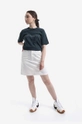 Carhartt WIP denim skirt Armandaa white