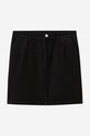 A.P.C. fustă din denim din bumbac Jupe Brigitte negru COFBV.F06362