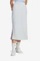 szary adidas spódnica bawełniana Ess Skirt IC5264