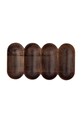 Kuchnia i bar Bloomingville taca dekoracyjna Maluna 33 x 3,5 x 17,5 cm 82068457 brązowy