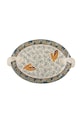 Servirni krožnik Bloomingville 34 x 3,5 x 25 cm pisana 82072013