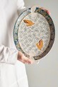 Bloomingville farfurie de servire 34 x 3,5 x 25 cm multicolor 82072013