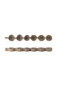 Bloomingville taca ozdobna Marcelle 60 x 3,5 x 8 cm brązowy 82068459