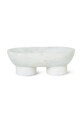 Декоративная миска ferm LIVING Alza белый 4241