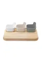 Rig-Tig zestaw miseczek do serwowania z podstawką Tapas 3-pack multicolor Z00139