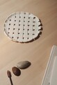 ferm LIVING talerz dekoracyjny Plait Platter 1104269920 biały AA00