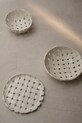 Kuchnia i bar ferm LIVING talerz dekoracyjny Plait Platter 1104269920 biały