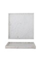 Kuchnia i bar Bloomingville taca dekoracyjna Majsa 35 x 3 x 35 cm 82068109 beżowy