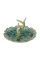 Bloomingville miseczka dekoracyjna Litton 17,5 x 13,5 cm 82072547 zielony AA00
