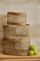 Корзина для хранения Calma House Hanoi 38 x 24 x 20 cm оранжевый HANOI.CM.NAT