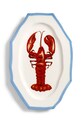 Πιάτο &k amsterdam sirene 41,5 x 27 x 2,5 cm πολύχρωμο 2193.01