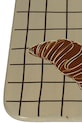 home & lifestyle dekoratív tálca Croissant 1,5 x 23 x 40,5 cm KAL.8479 bézs AA00