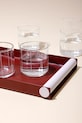 Design Letters taca do serwowania Ray M/30 x 25,5 x 3,2 cm 10101703BURPASBEI bordowy AA00
