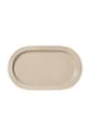 Sagaform talerz do serwowania z porcelany szkliwionej 34 x 20 x 2,5 cm beżowy 5018725
