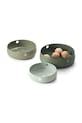 Philippi zestaw miseczek ze stali malowanej proszkowo