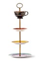 Pols Potten etażerka z porcelany 19,3 x 44 cm multicolor 230.400.623
