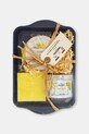 Maitre Savonitto set de săpunuri cu o lumânare de soia Mimosa 3-pack galben 150740001063001