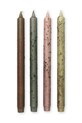 ferm LIVING zestaw świec 4-pack multicolor 1104266254