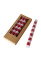 Boltze świeca dekoracyjna 20 cm 4-pack czerwony 2051293
