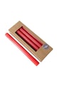 Boltze zestaw świec Classic 25 cm 4-pack czerwony 2048492