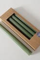 Boltze świeca dekoracyjna 25 cm 4-pack 2048495 zielony AA00