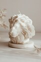 Ozdobná sviečka Temida Lion 515 g 5908451651008 béžová AA00