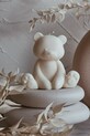 Home SPA Ozdobná sviečka Temida Teddy 145 g 5908451651152 béžová