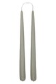 Ozdobná sviečka OYOY Fukai Candles M 2-pak sivá L301379