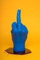 CandleHand świeca dekoracyjna F*ck you 380 g niebieski fck.blue