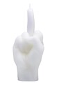 CandleHand świeca dekoracyjna F*ck you 380 g biały fck.white