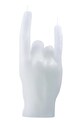 CandleHand świeca dekoracyjna You Rock 310 g. rck.white biały AA00