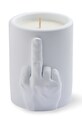 CandleHand świeca zapachowa sojowa F*ck you 260 g biały jar.fck