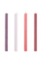 HAY zestaw świec Square Candle 2,2 x 24 cm 4-pack multicolor AE729.F430