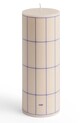 HAY świeca dekoracyjna Column Candle 7 x 20 cm beżowy AB401.A602.AU43