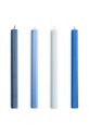 Набір свічок HAY Hexagon Candle 2,2 x 24 cm 4-pack блакитний AE730.F445