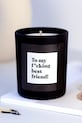Home SPA CandleHand świeca zapachowa sojowa Best F*cking Friend chat.bd.2.b.w czarny