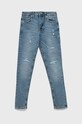 Dětské rifle Jack & Jones modrá 12206361.BlueDenim