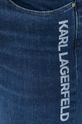 granatowy Karl Lagerfeld jeansy