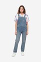 Carhartt WIP denim overalls Bib Overall blue I028638.BLUE.LIGHT