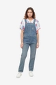 albastru Carhartt WIP salopetă din denim Bib Overall De femei