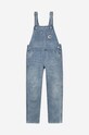 Clothing Carhartt WIP denim overalls Bib Overall I028638.BLUE.LIGHT blue