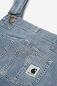Carhartt WIP denim overalls Bib Overall I028638.BLUE.LIGHT blue