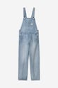 Clothing Carhartt WIP denim overalls I031250 blue