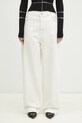 Džíny Carhartt WIP Carhartt WIP W' Brandon Pant I031918 WHITE bílá I031918