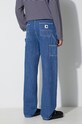 Îmbrăcăminte Carhartt WIP jeans I031251 W Pierce Pant Straight I031251 albastru