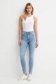 Levi's jeansy RETRO HIGH SKINNY DB A6593 niebieski AA00