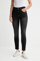 Levi's jeansy RETRO HIGH SKINNY DB szary A6593