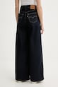 Ρούχα Τζιν παντελόνι Levi's 728 HR WIDE LEG 0039B.0001 σκούρο μπλε